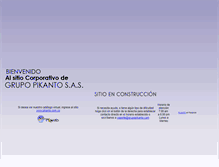 Tablet Screenshot of grupopikanto.com